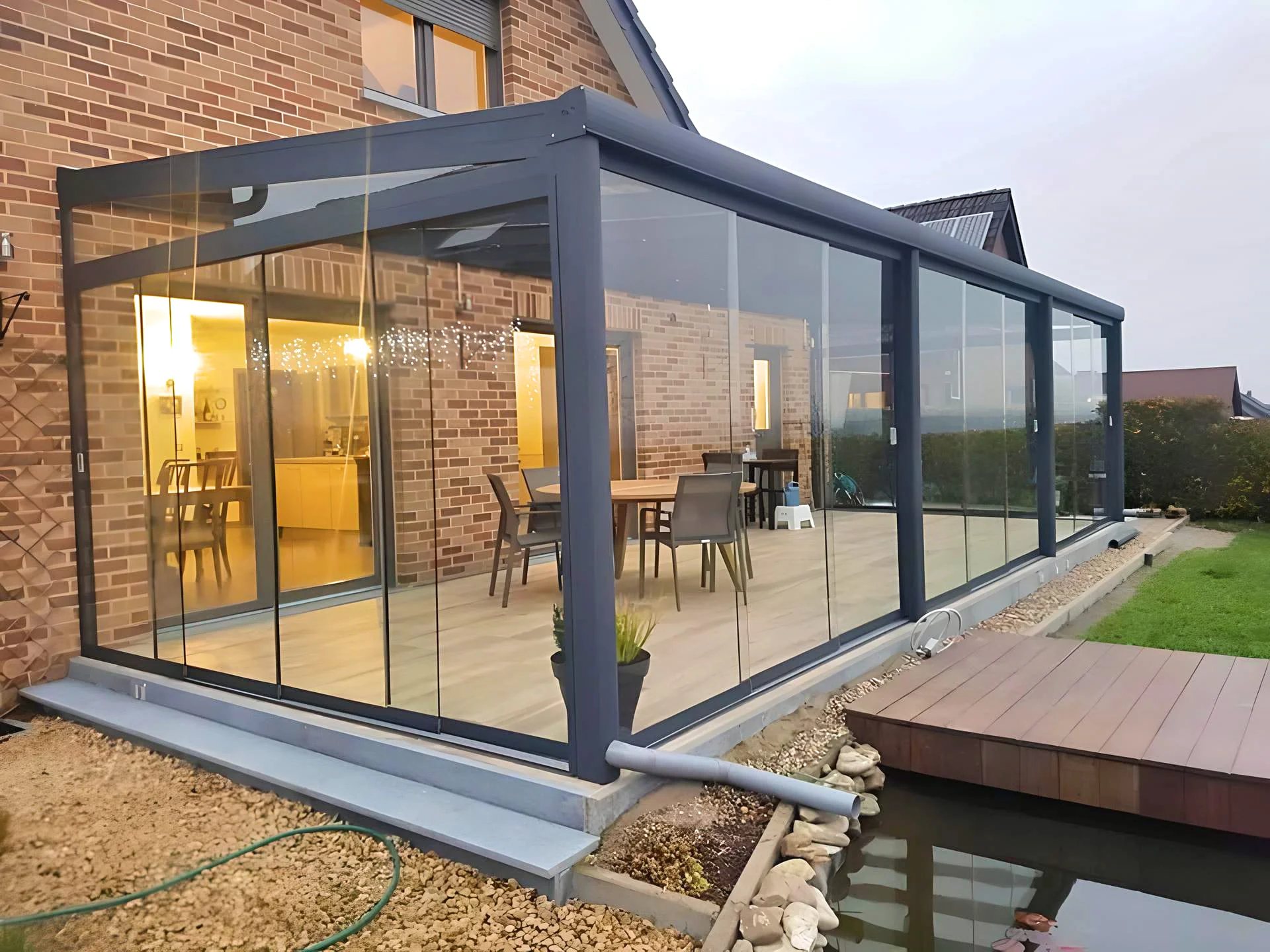Gleichartig eine Terrassenüberdachung nachdem Maß Ihr Zuhause hinreißen kann Terrassenüberdachung